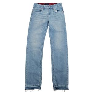 Levi's 514 Jeans Girls Sz 16 Reg 28X30 Blue Denim Straight Leg‎ Classic Kidcore